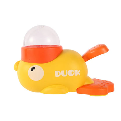 Cartoon Duck Pet Food Dispenser