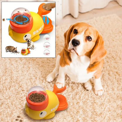Cartoon Duck Pet Food Dispenser